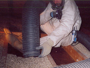Vermiculite removal